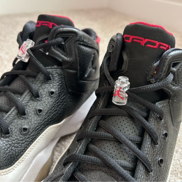 Jordan Spiz'ike Black Gym Red White 315317-016 Men's Size 12 Sneakers - Picture 7 of 12